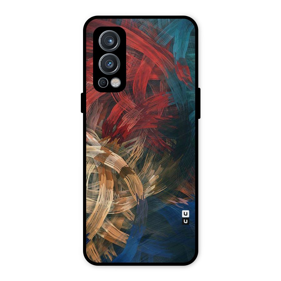 Artsy Colors Metal Back Case for OnePlus Nord 2 5G