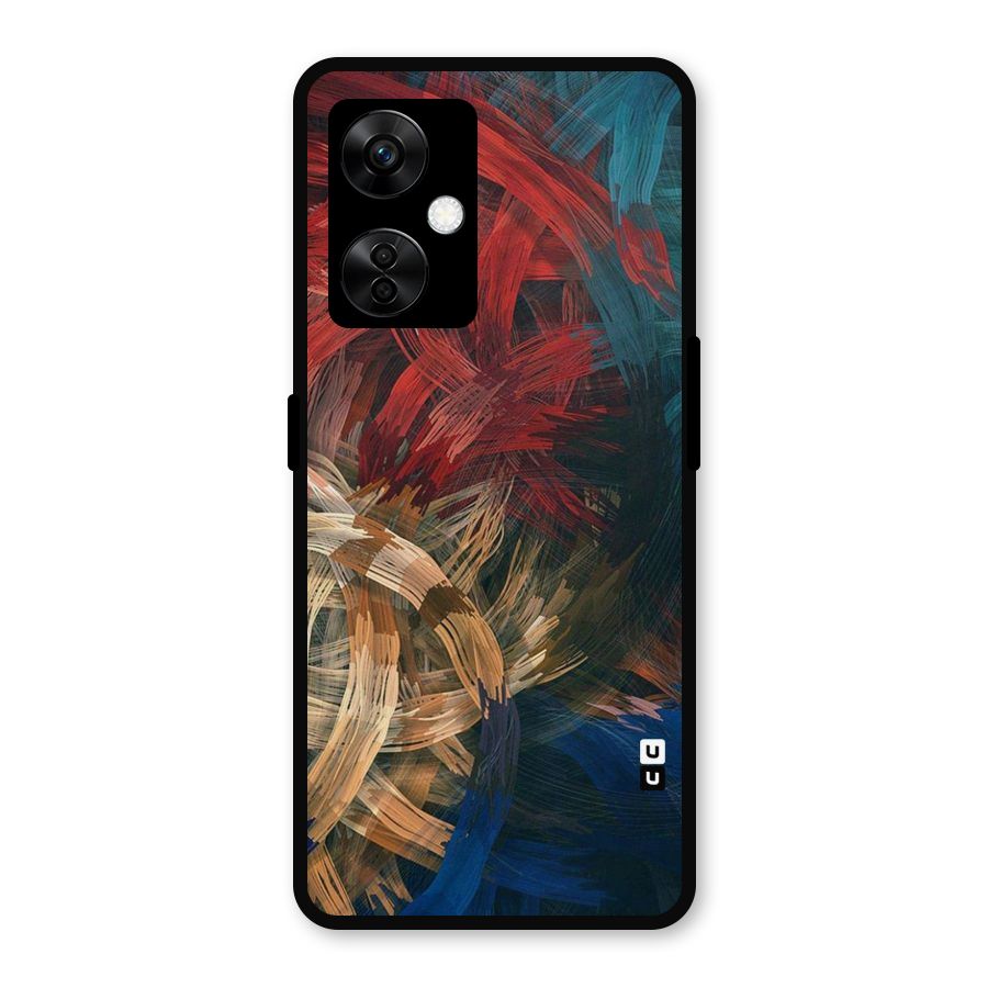 Artsy Colors Metal Back Case for OnePlus Nord CE 3 Lite