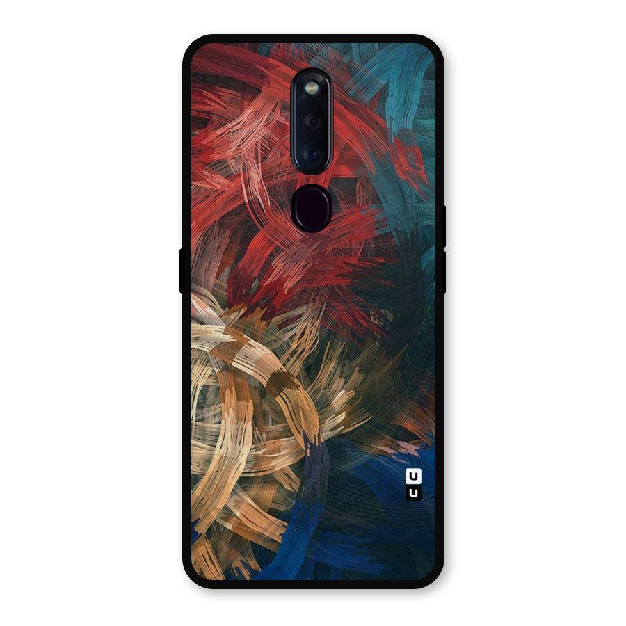 Artsy Colors Metal Back Case for Oppo F11 Pro
