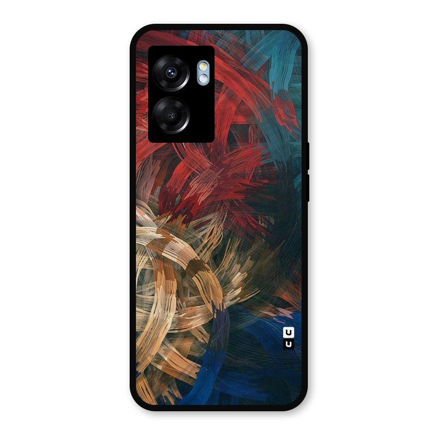 Artsy Colors Metal Back Case for Oppo K10 (5G)
