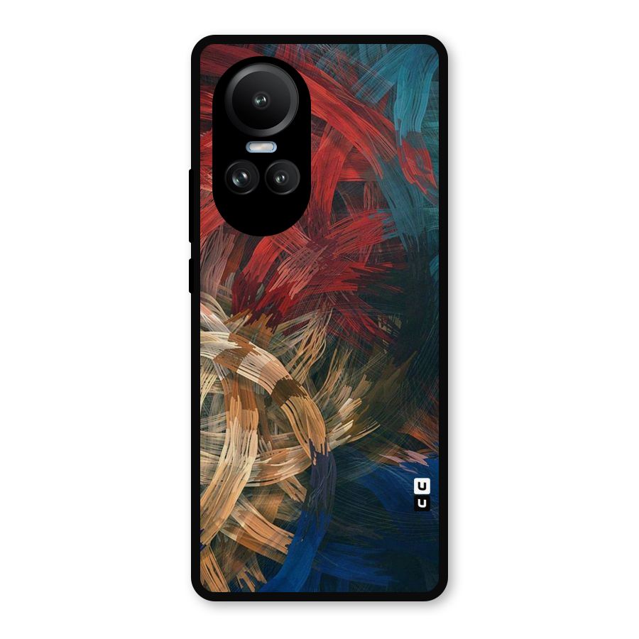 Artsy Colors Metal Back Case for Oppo Reno10 Pro