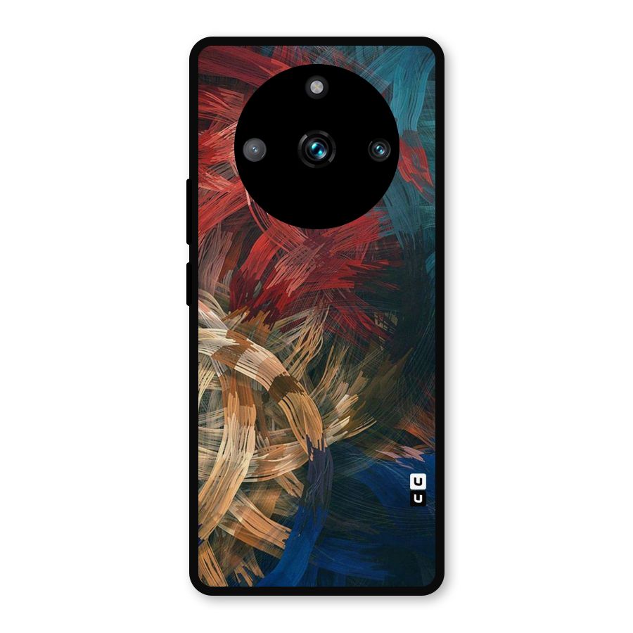 Artsy Colors Metal Back Case for Realme 11 Pro