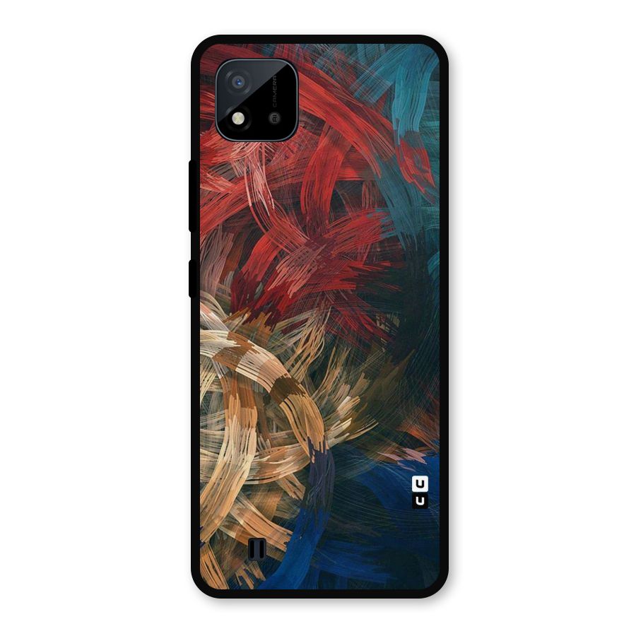 Artsy Colors Metal Back Case for Realme C11 2021