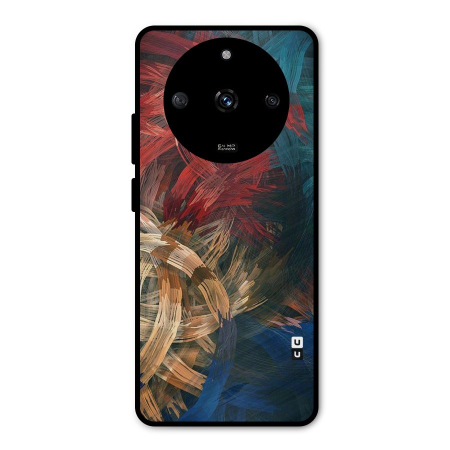 Artsy Colors Metal Back Case for Realme Narzo 60 5G