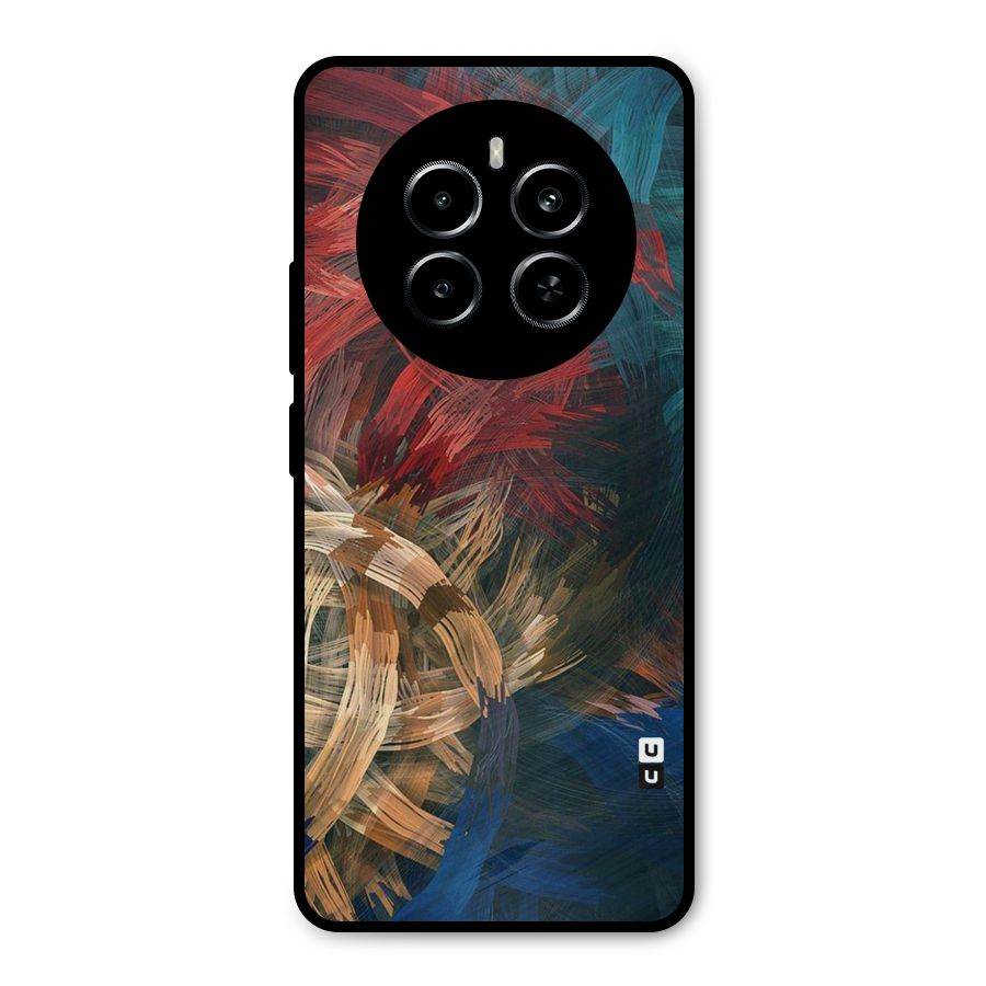 Artsy Colors Metal Back Case for Realme P1
