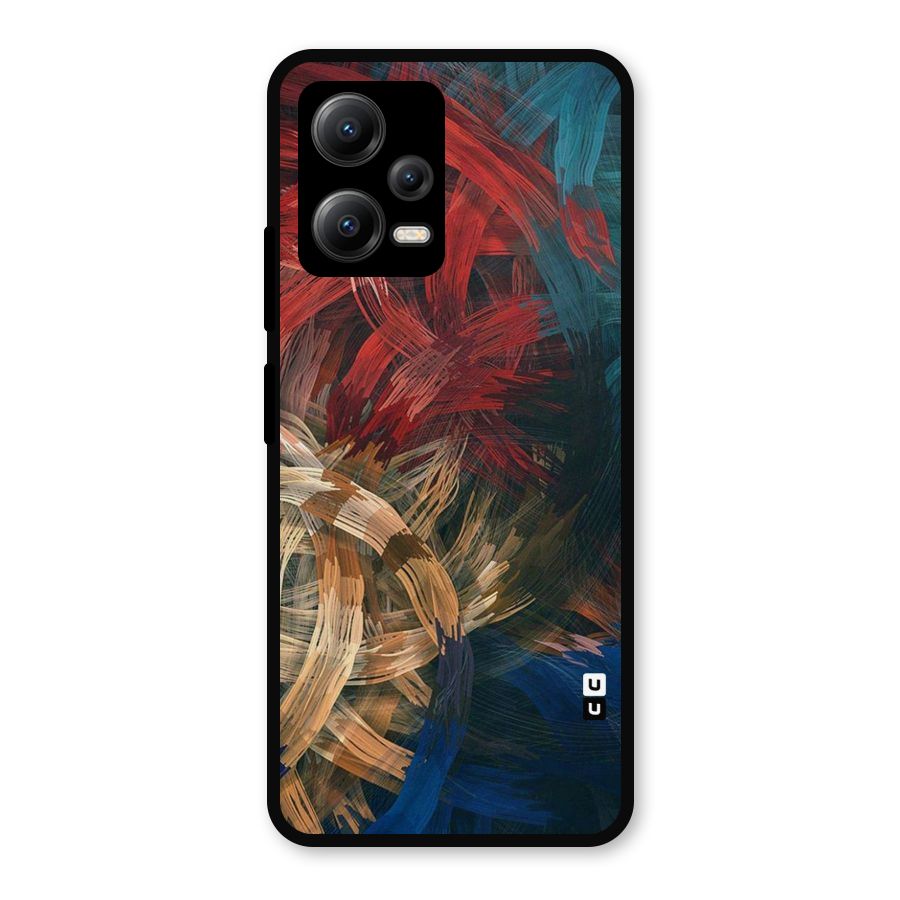 Artsy Colors Metal Back Case for Redmi Note 12 5G