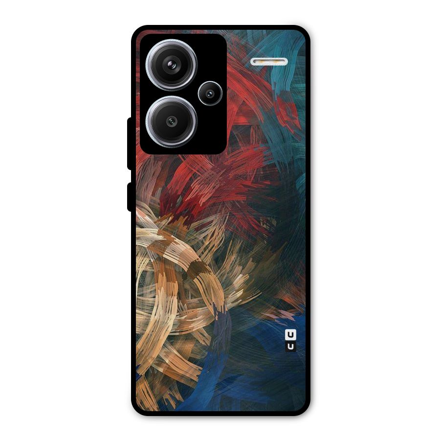 Artsy Colors Metal Back Case for Redmi Note 13 Pro Plus