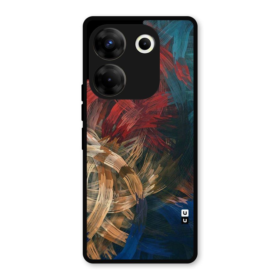 Artsy Colors Metal Back Case for Tecno Camon 20 Pro
