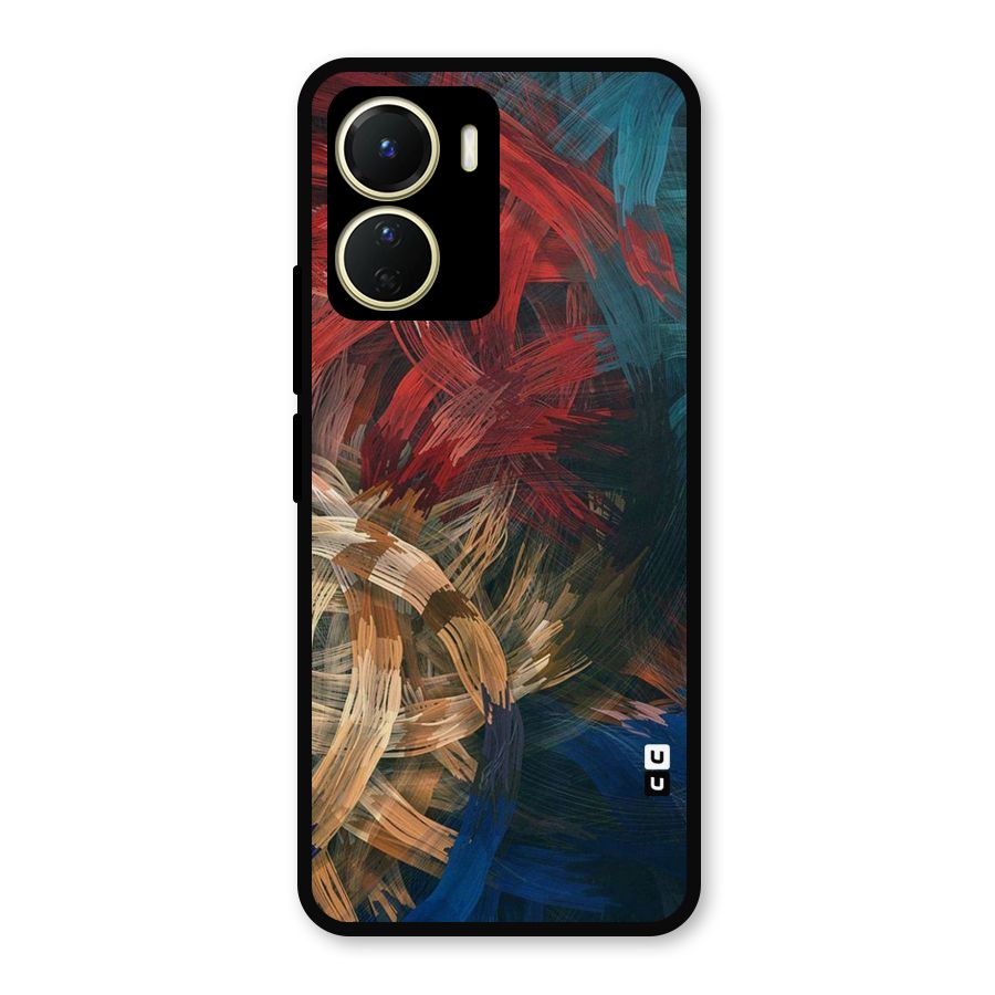 Artsy Colors Metal Back Case for Vivo T2x