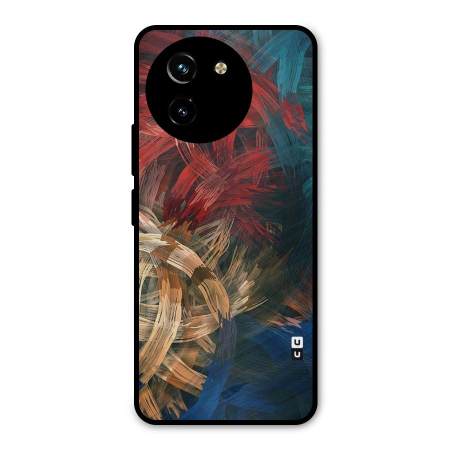 Artsy Colors Metal Back Case for Vivo T3x