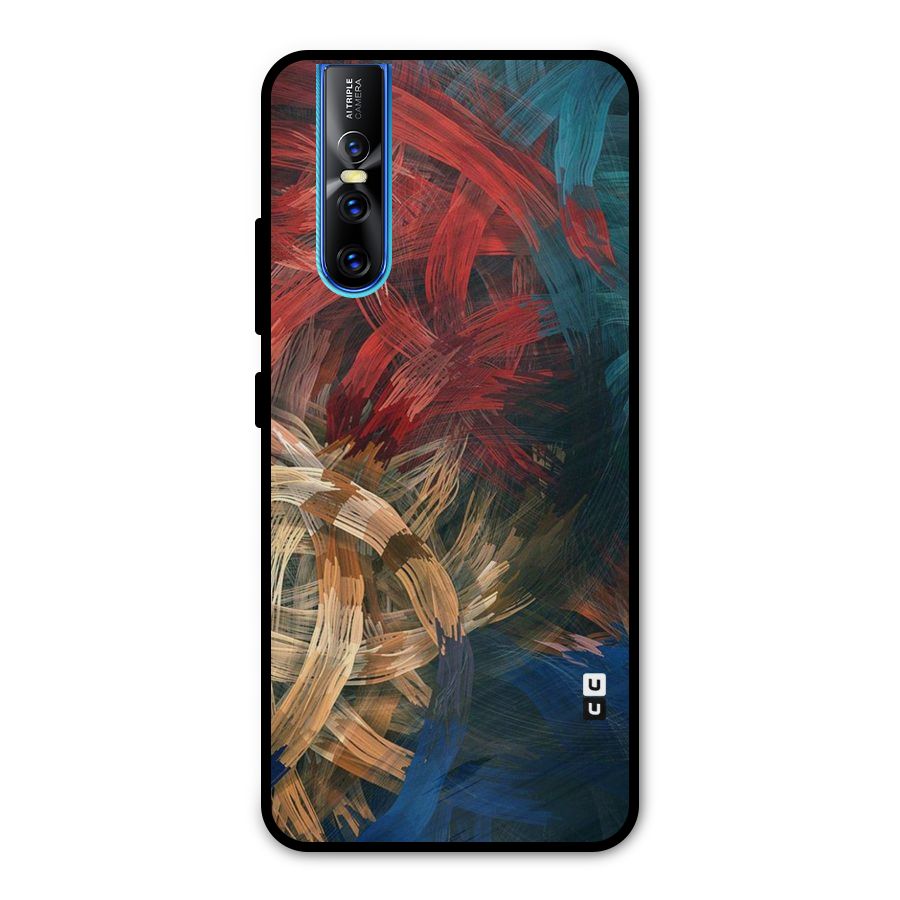 Artsy Colors Metal Back Case for Vivo V15 Pro