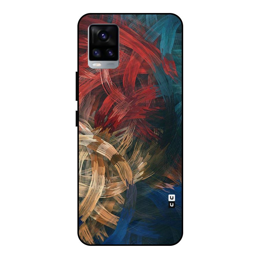 Artsy Colors Metal Back Case for Vivo V20