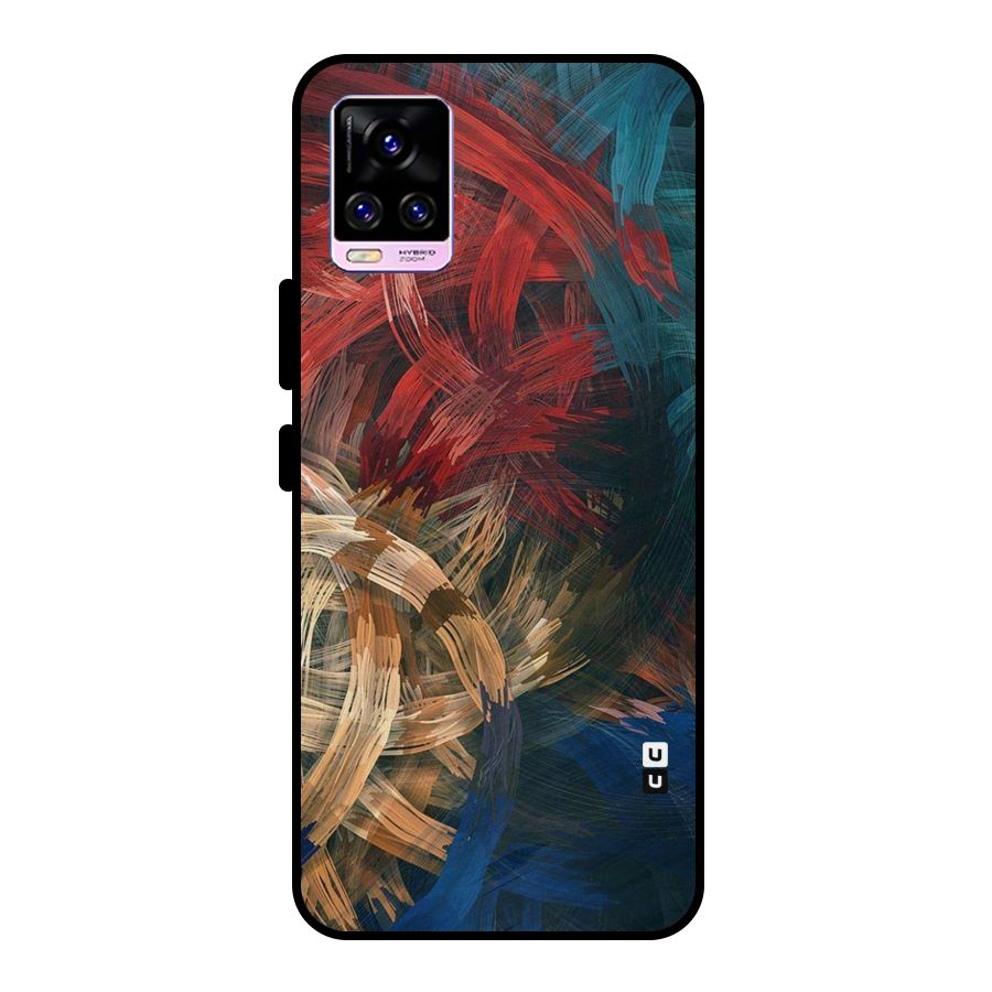 Artsy Colors Metal Back Case for Vivo V20 Pro
