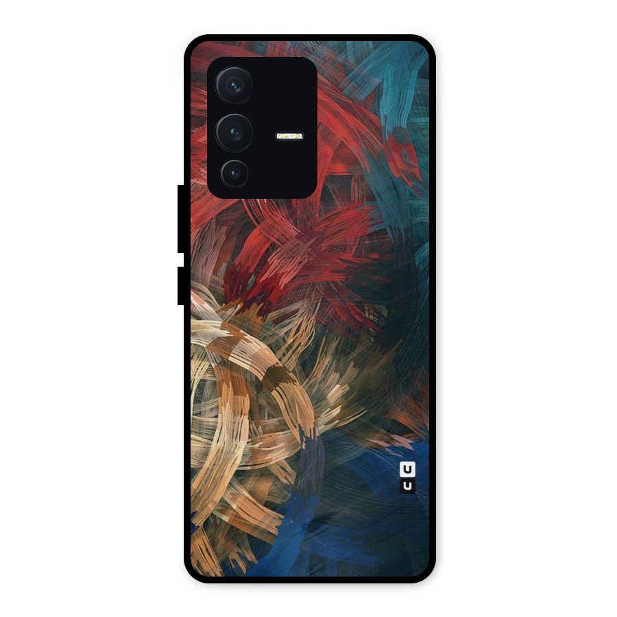Artsy Colors Metal Back Case for Vivo V23 5G