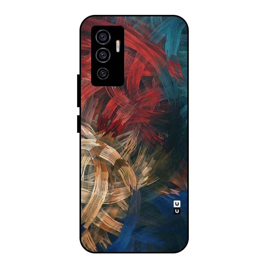 Artsy Colors Metal Back Case for Vivo V23e