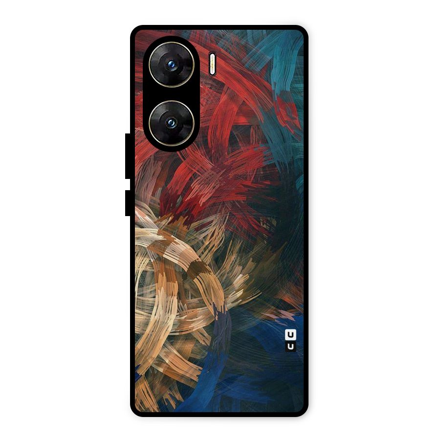 Artsy Colors Metal Back Case for Vivo V29e