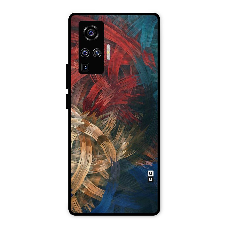 Artsy Colors Metal Back Case for Vivo X50 Pro