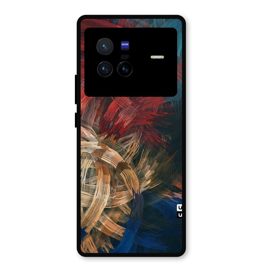 Artsy Colors Metal Back Case for Vivo X80
