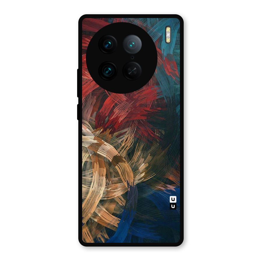 Artsy Colors Metal Back Case for Vivo X90 Pro