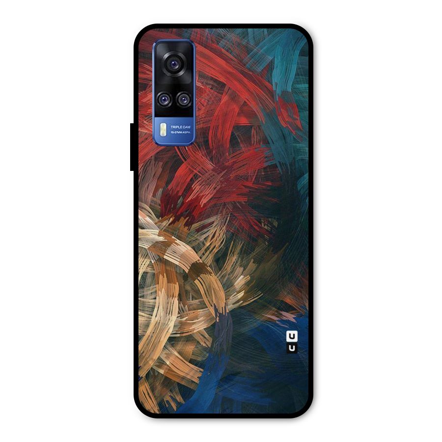 Artsy Colors Metal Back Case for Vivo Y31