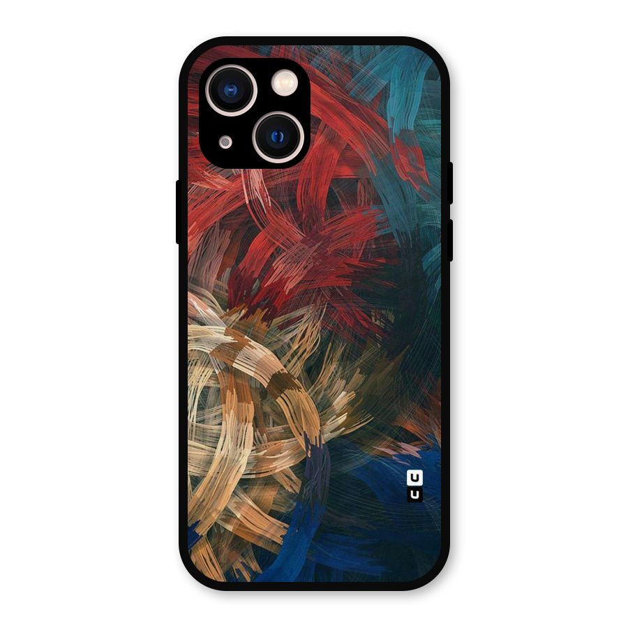 Artsy Colors Metal Back Case for iPhone 13