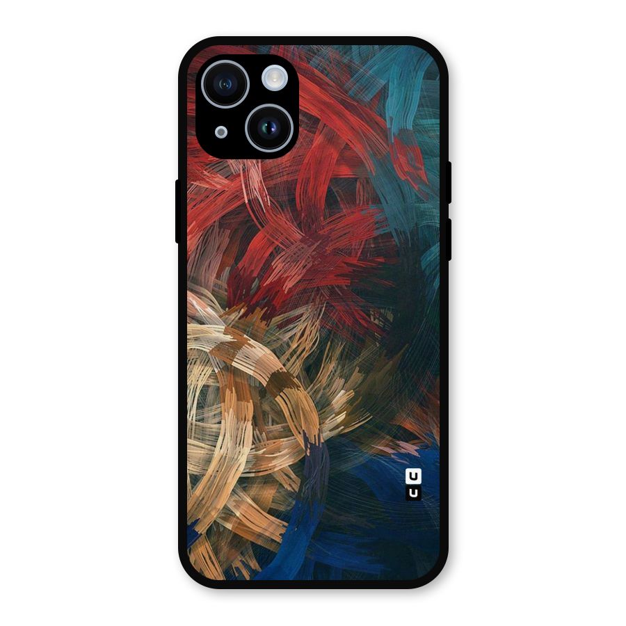 Artsy Colors Metal Back Case for iPhone 14