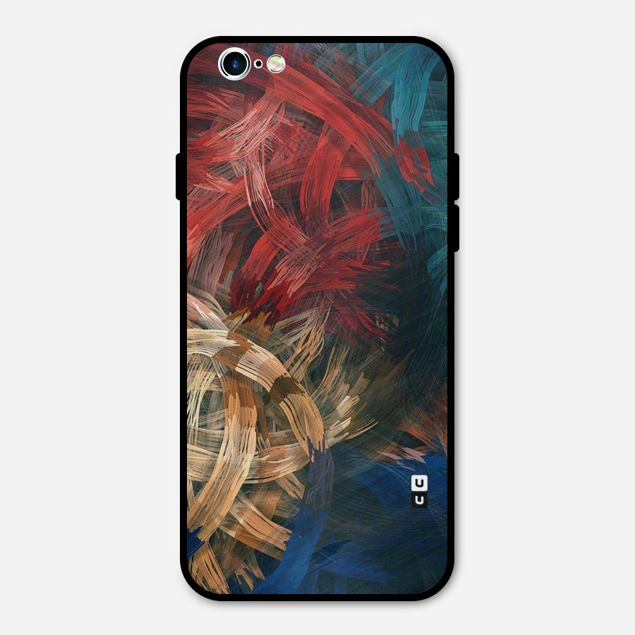 Artsy Colors Metal Back Case for iPhone 6 6s