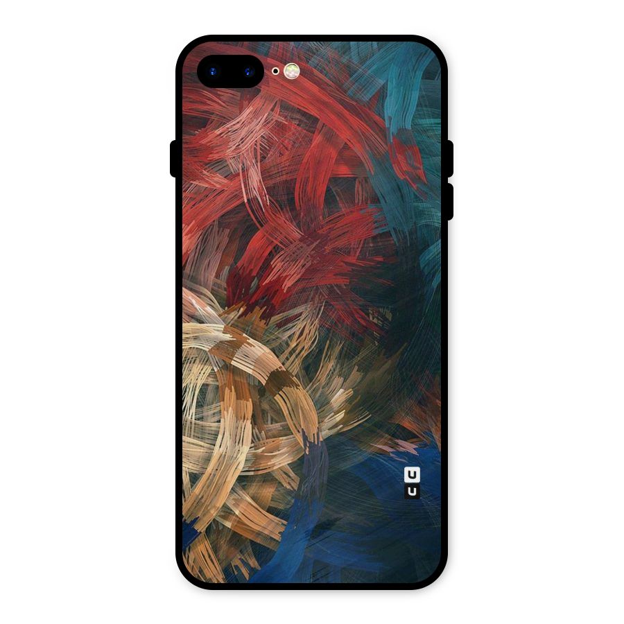 Artsy Colors Metal Back Case for iPhone 7 Plus