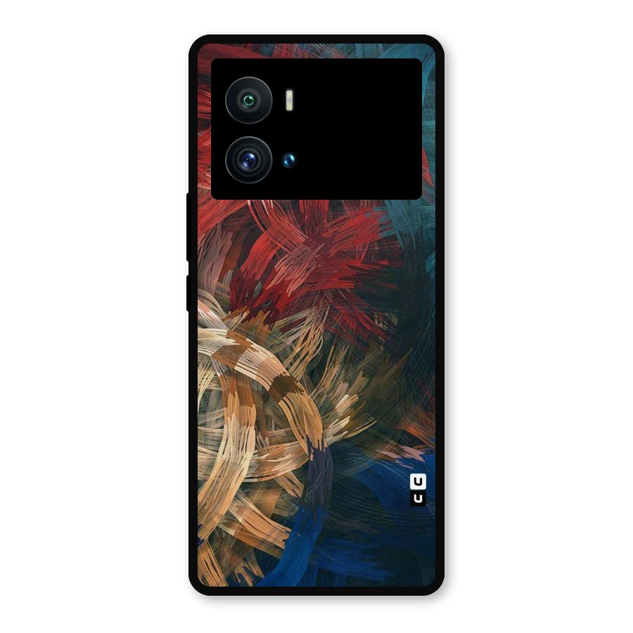 Artsy Colors Metal Back Case for iQOO 9 Pro