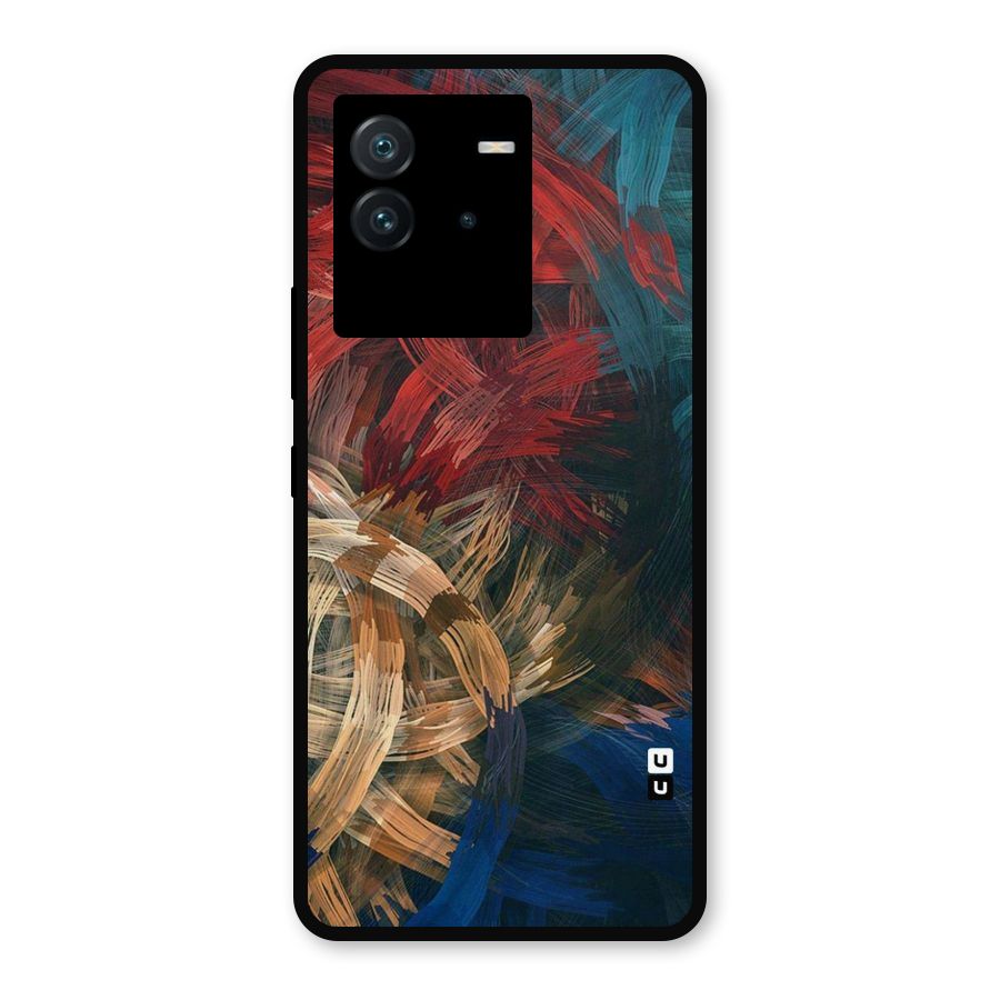 Artsy Colors Metal Back Case for iQOO Neo 6 5G