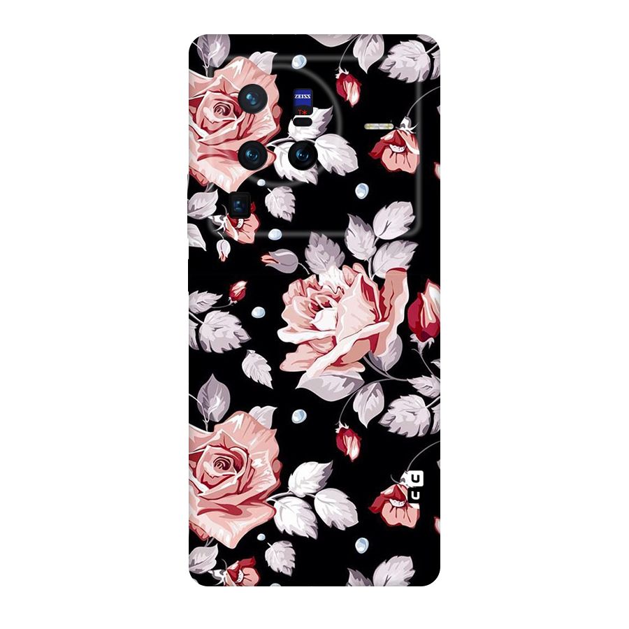 Artsy Floral Original Polycarbonate Back Case for Vivo X80