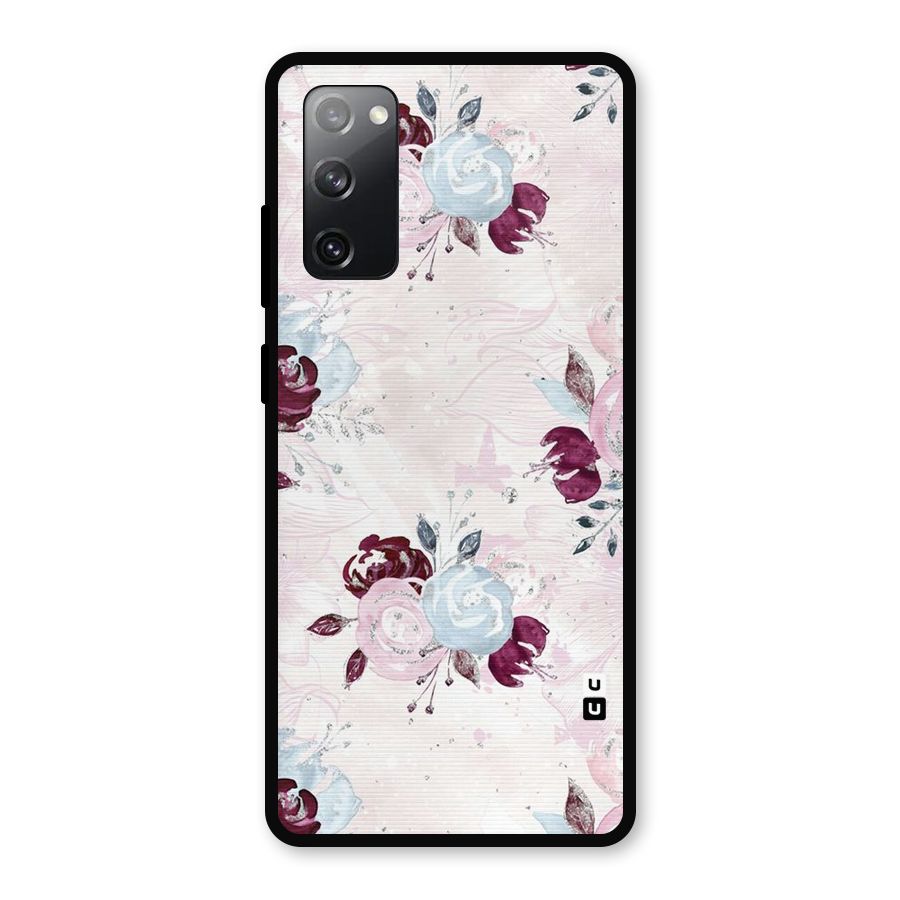 Artsy Florasy Metal Back Case for Galaxy S20 FE 5G