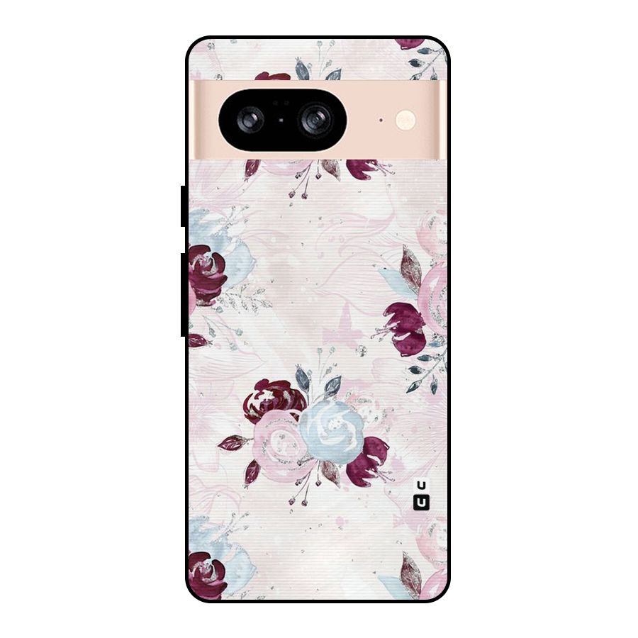 Artsy Florasy Metal Back Case for Google Pixel 8