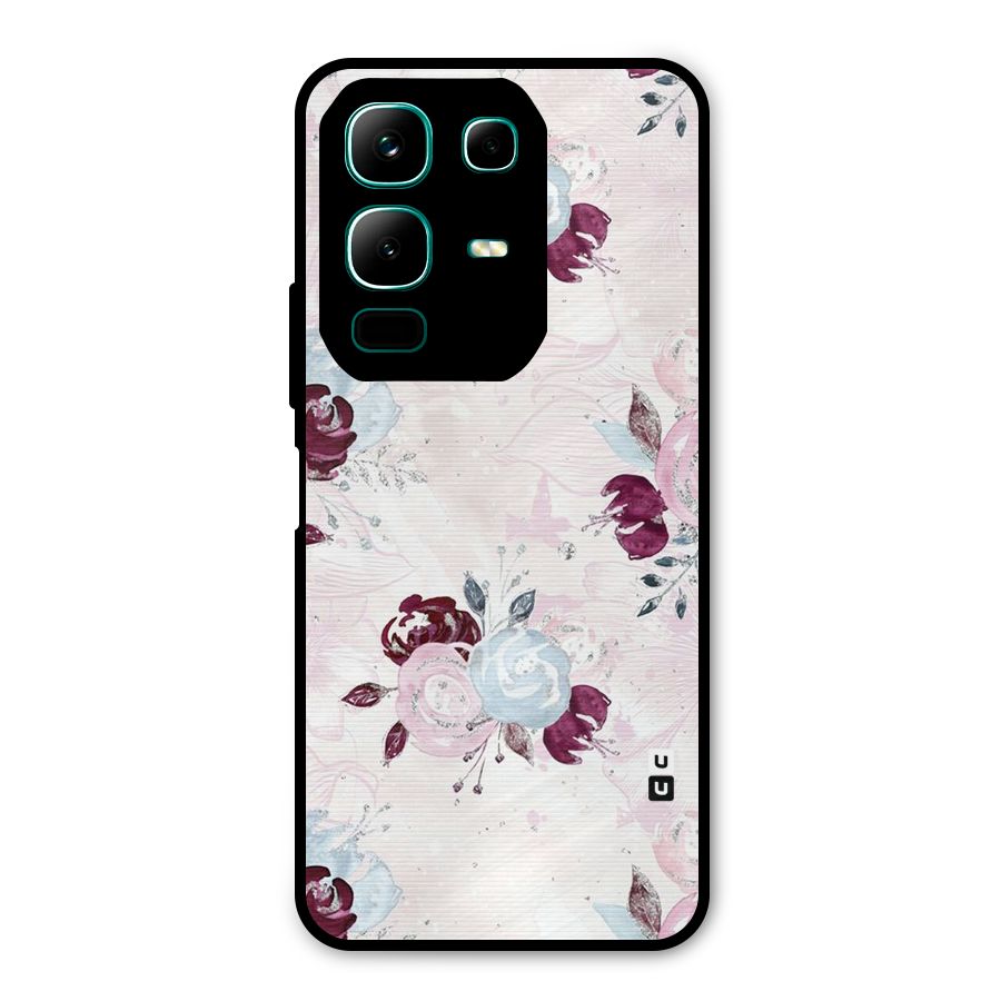 Artsy Florasy Metal Back Case for Infinix Note 50x