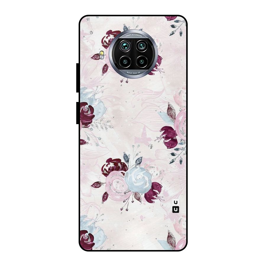 Artsy Florasy Metal Back Case for Mi 10i