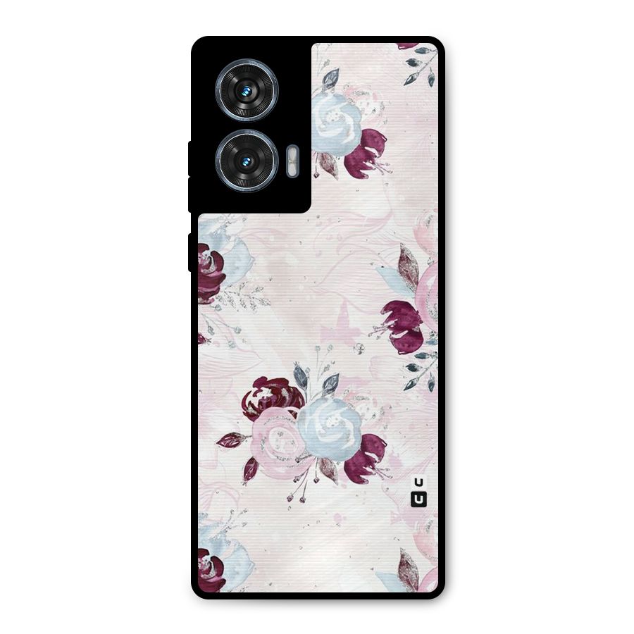 Artsy Florasy Metal Back Case for Motorola G96