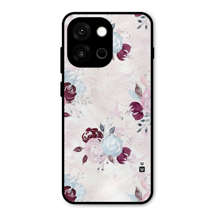 Artsy Florasy Metal Back Case for OnePlus 13s