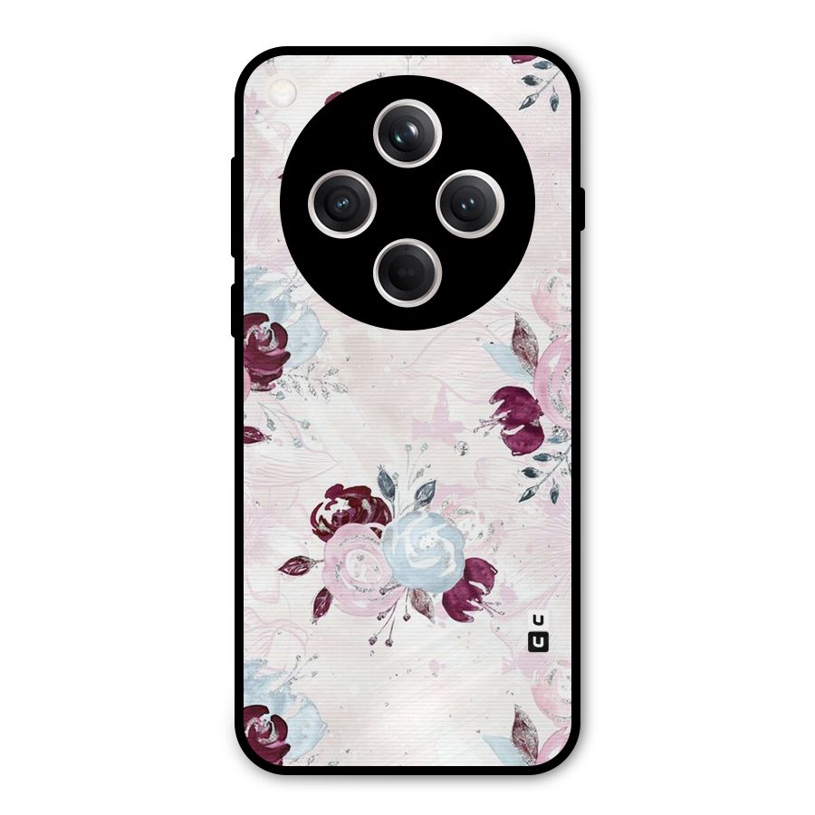 Artsy Florasy Metal Back Case for Oppo Find X8