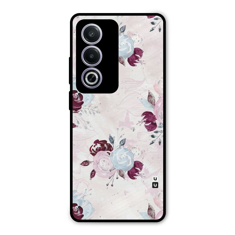 Artsy Florasy Metal Back Case for Oppo K12x