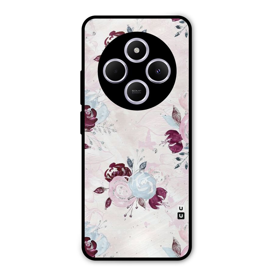 Artsy Florasy Metal Back Case for Poco M7