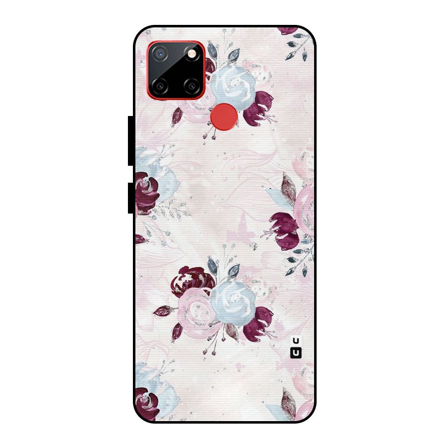 Artsy Florasy Metal Back Case for Realme C12
