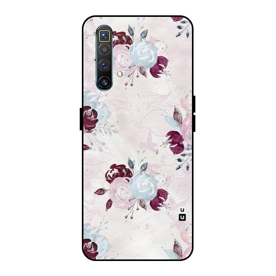 Artsy Florasy Metal Back Case for Realme X3
