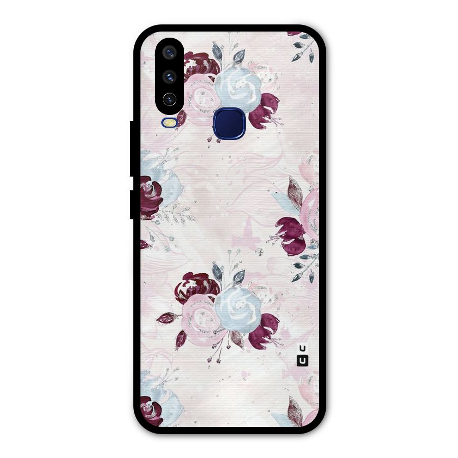 Artsy Florasy Metal Back Case for Vivo V17