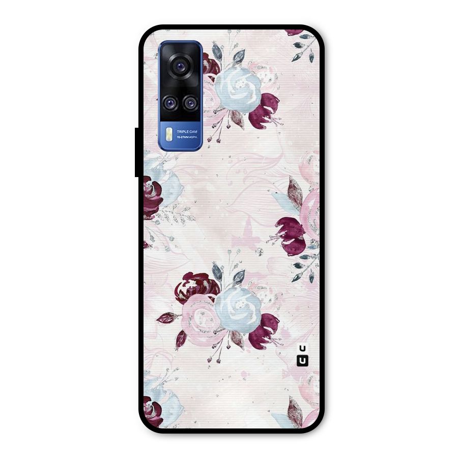 Artsy Florasy Metal Back Case for Vivo Y31