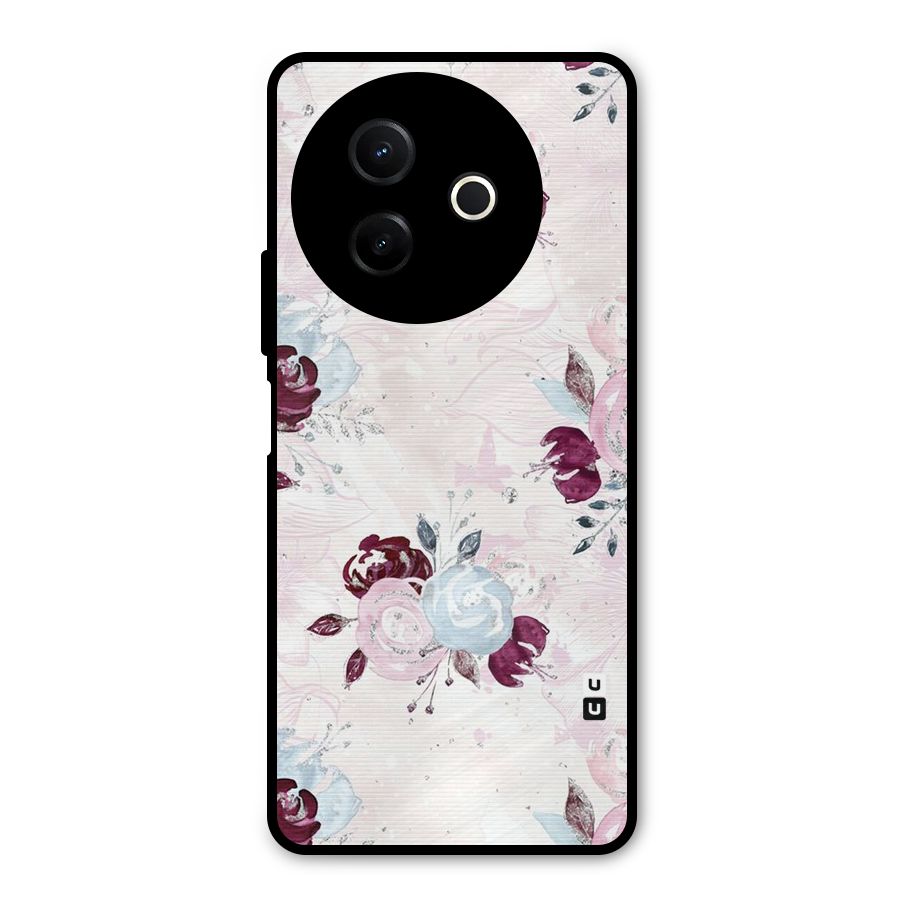 Artsy Florasy Metal Back Case for Vivo Y39