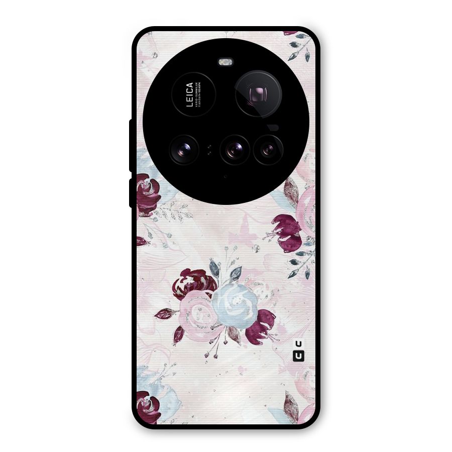 Artsy Florasy Metal Back Case for Xiaomi 15 Ultra