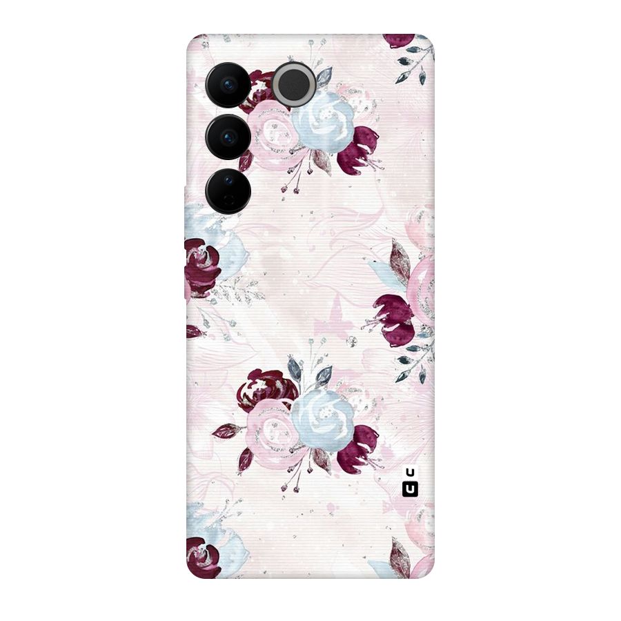 Artsy Florasy Original Polycarbonate Back Case for Vivo V27