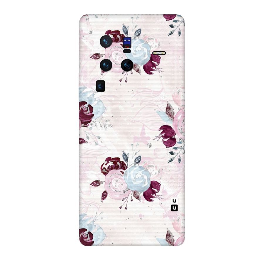 Artsy Florasy Original Polycarbonate Back Case for Vivo X80