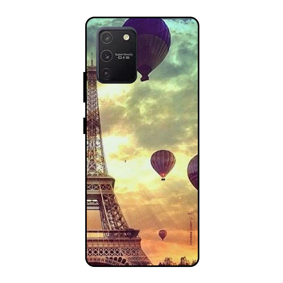 Artsy Hot Balloon And Tower Metal Back Case for Galaxy S10 Lite