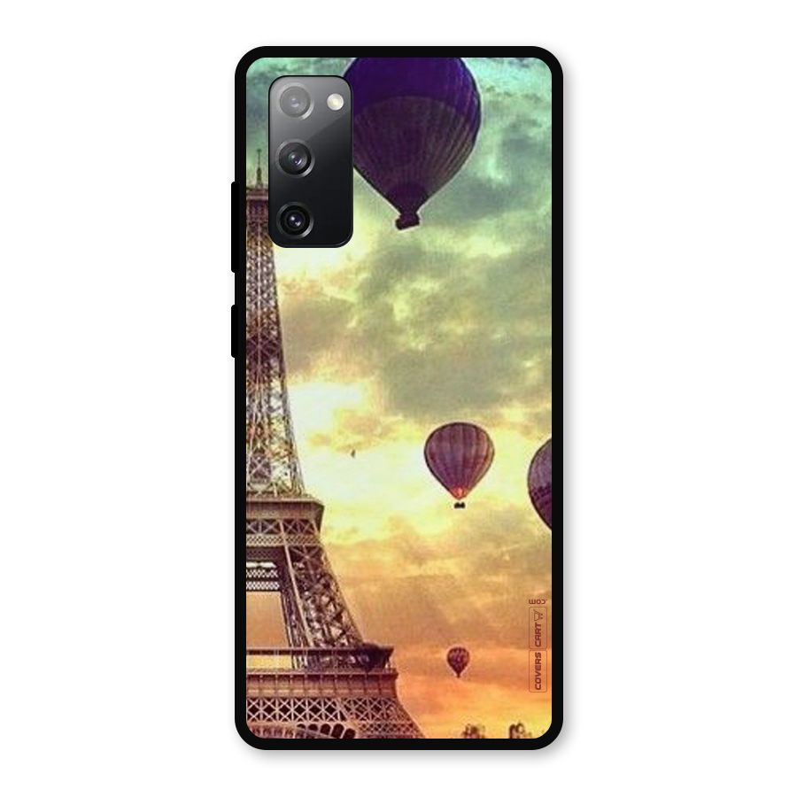 Artsy Hot Balloon And Tower Metal Back Case for Galaxy S20 FE 5G